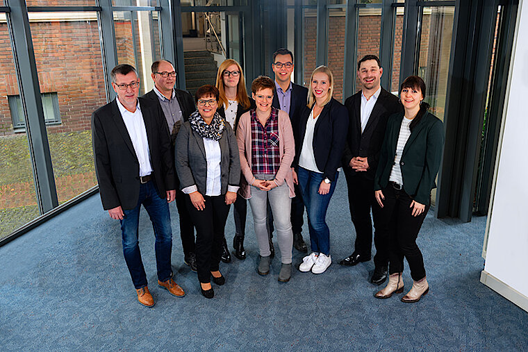 Gruppenfoto Abteilung Kommunalmanagement Gruppenfoto Abteilung Kommunalmanagement